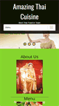 Mobile Screenshot of amazingthaicuisine.com